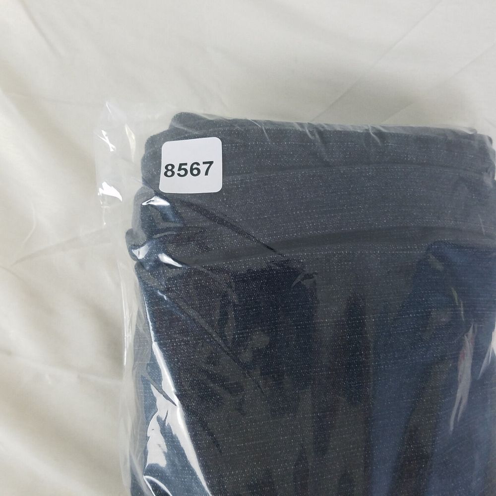 Mecca Jeans Mens 38 x 34 Black Slim Fit Straight Charcoal Denim Actual W34 x L31 - Picture 11 of 11